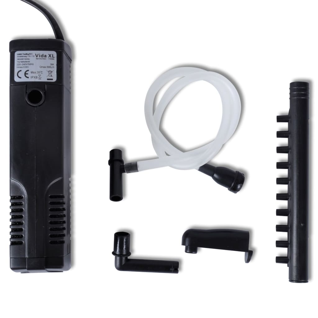 Aquafilter Wasserpumpe mit Aktivkohle