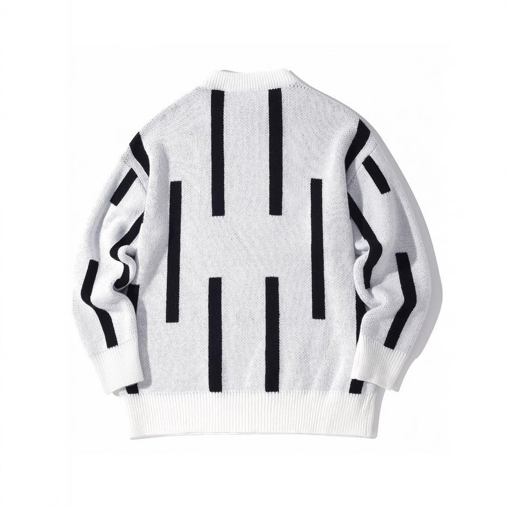 Farbblock-Pullover für Herren