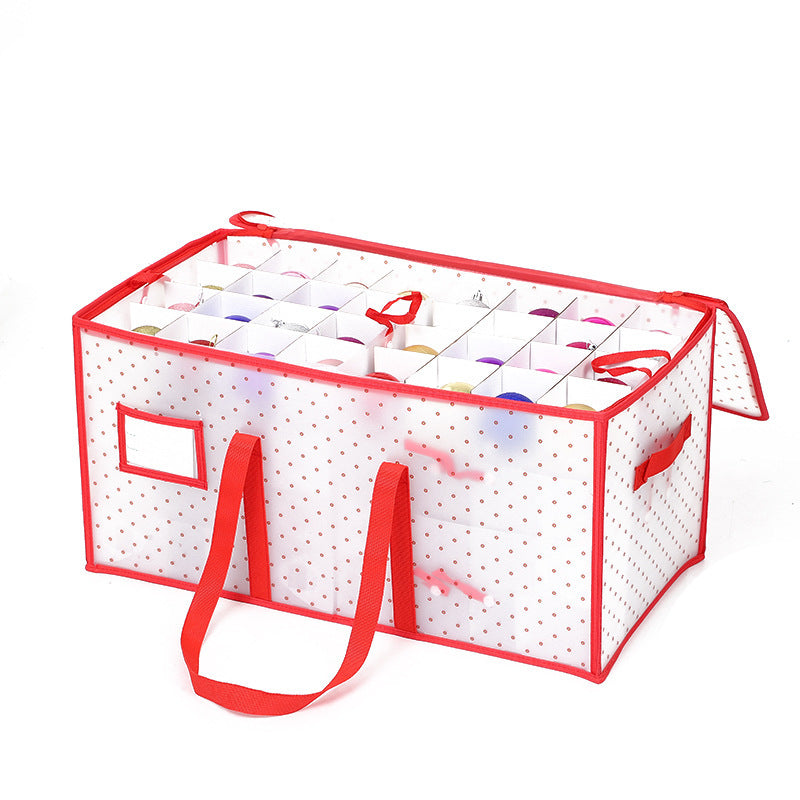 Weihnachtsornamenten-Aufbewahrungsbox mit Schalen – Bild 5 | LuxeStyle
