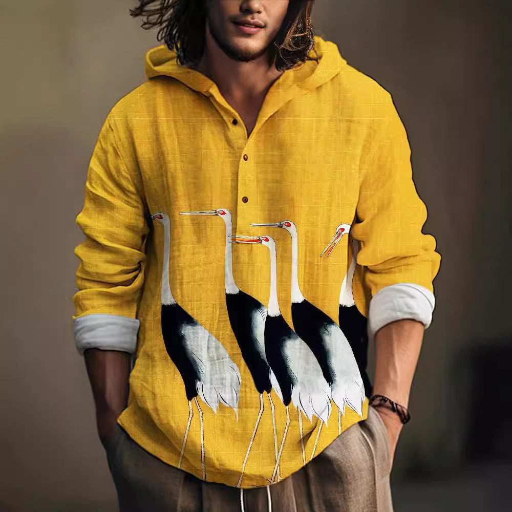 Herren Kapuzenpullover mit Knöpfen – Bild 16 | LuxeStyle