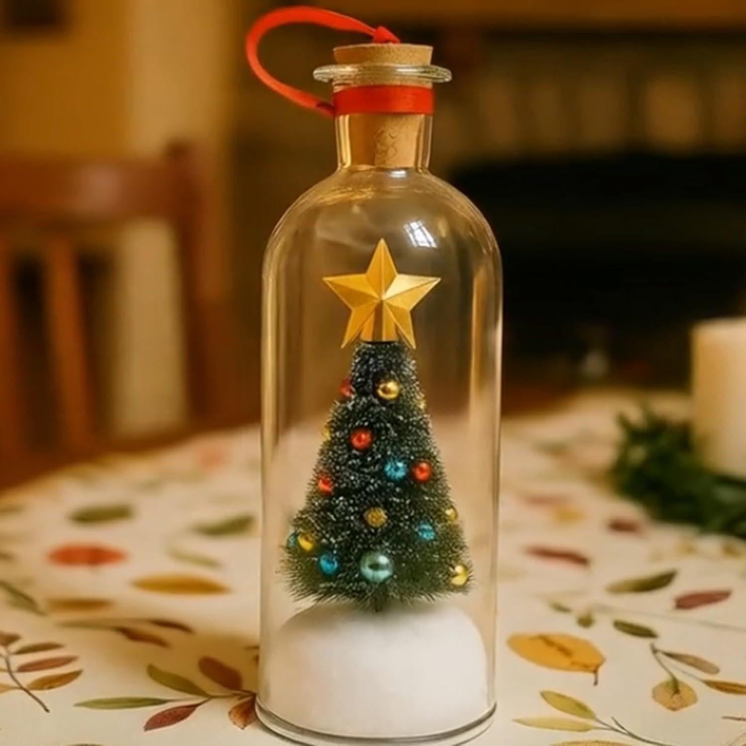 Weihnachtsbaum- Dekorationsfigur mit Nachricht