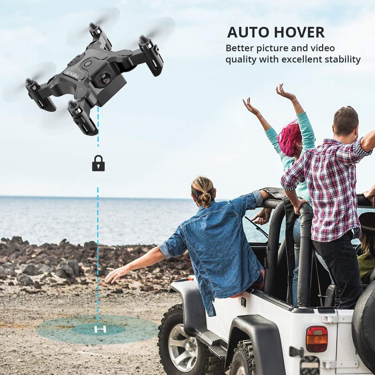 Mini-Drohne «SkyCam» · mit HD-Kamera