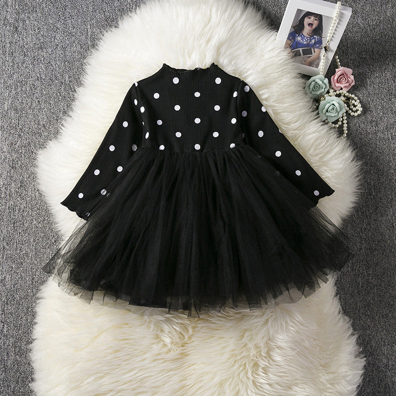 Tutu-Kleid für Baby Girls – Langarm mit Spitze