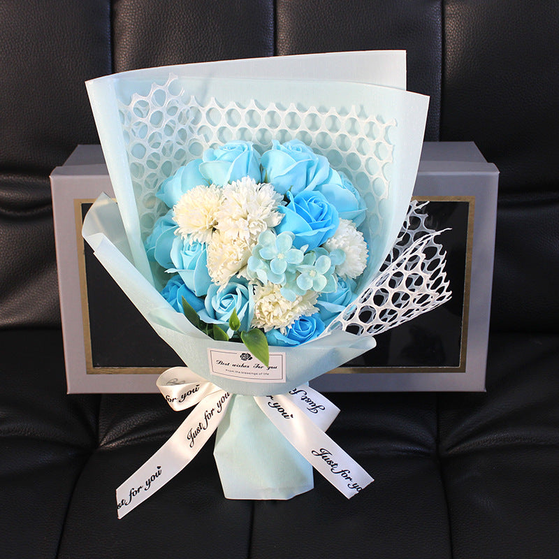 Rosen-Seifenblumen-Bouquet Geschenkbox – Bild 9 | LuxeStyle