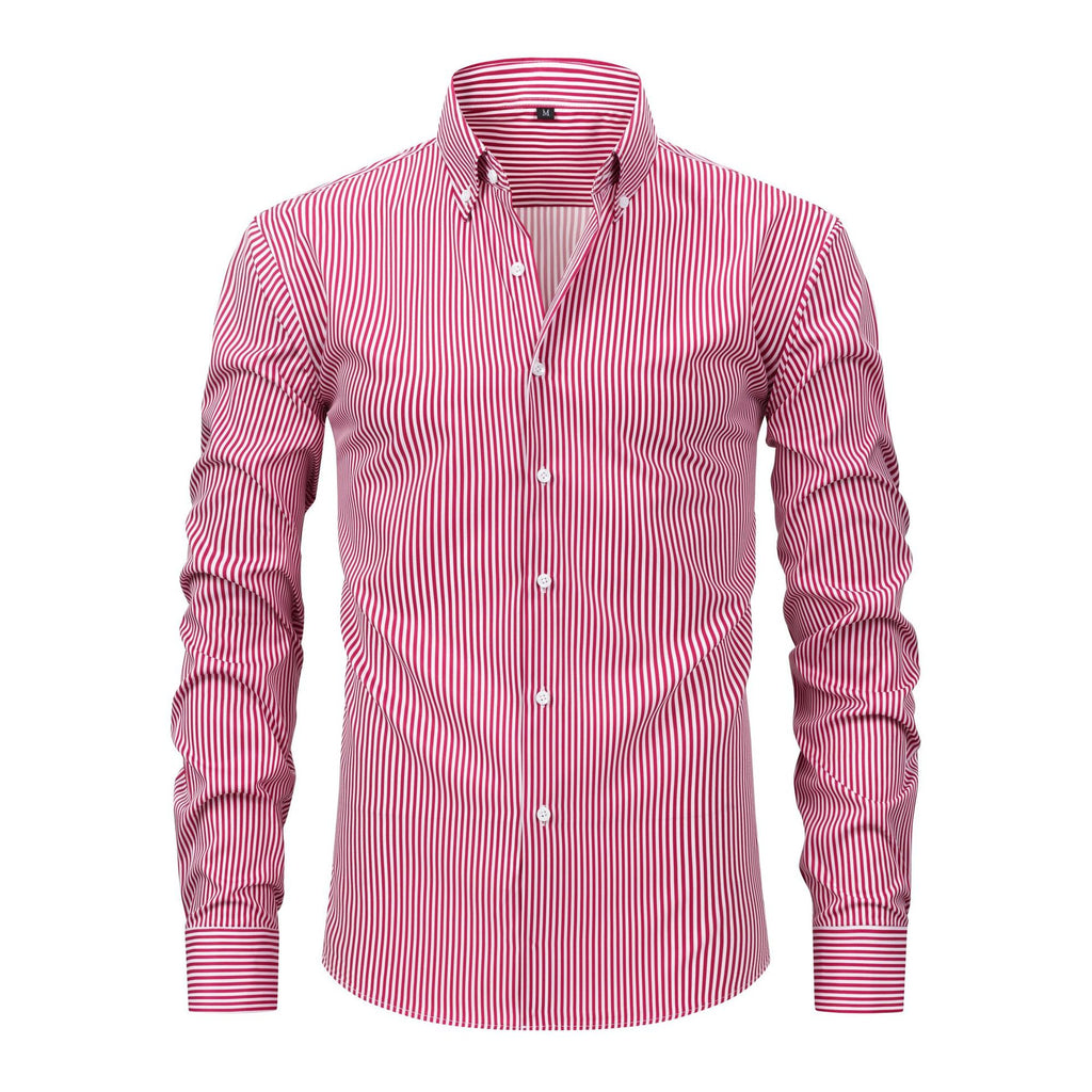Anti-Falten Business Casual Stripes Shirt – Bild 12 | LuxeStyle