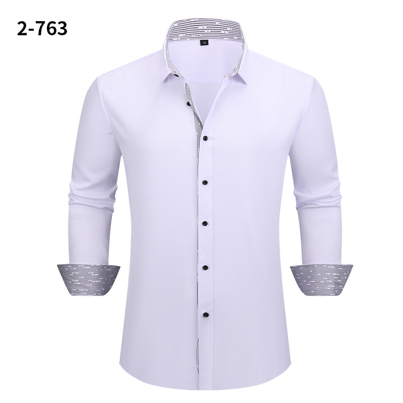 Herren Langarmshirt Business Casual – Bild 2 | LuxeStyle