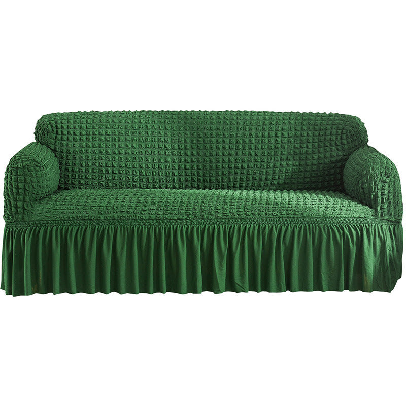 Sofaüberzug aus Seersucker-Stoff – Bild 1 | LuxeStyle