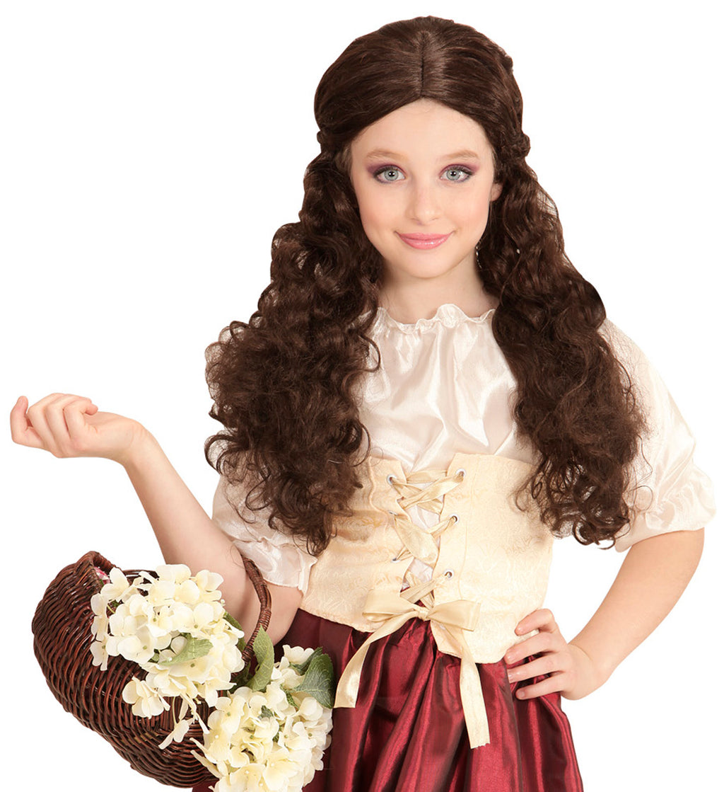 Perücke Medieval braun lang – Bild 3 | LuxeStyle