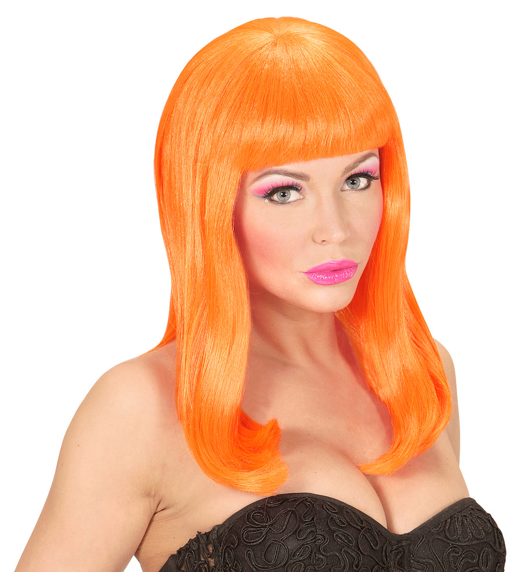 Perücke Patsy neon orange – Bild 3 | LuxeStyle