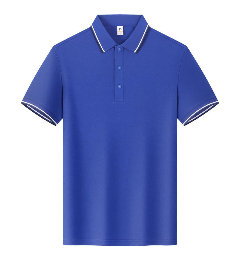 Kurzarm-T-Shirt aus Langstapel-Baumwolle | LuxeStyle