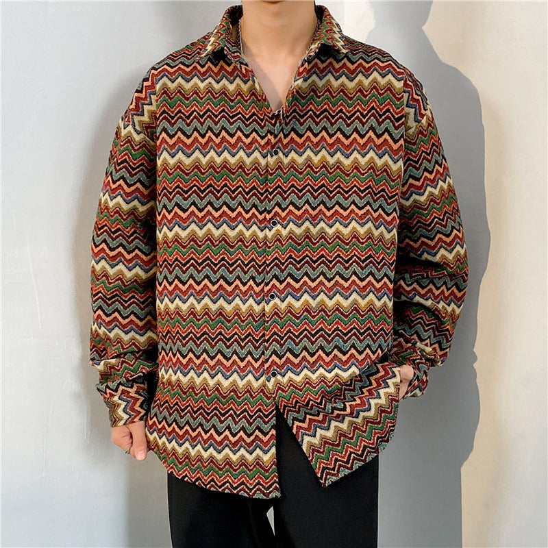 Retro Langarmhemd im Ethno-Stil – Bild 21 | LuxeStyle