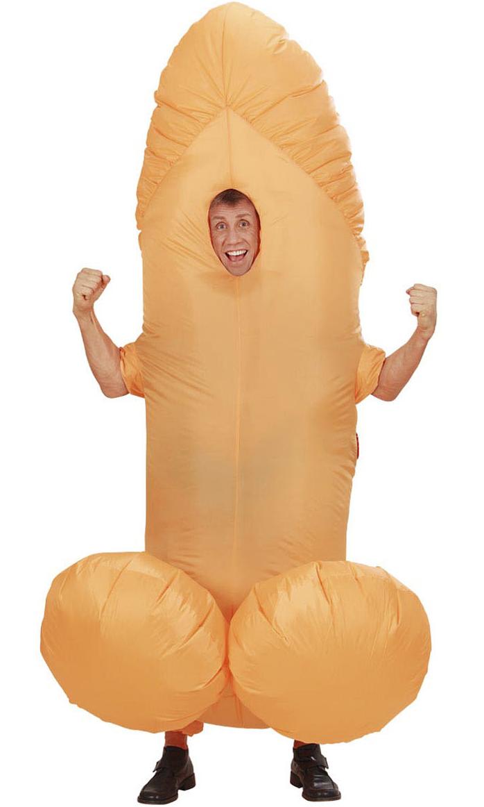 Kostüm aufblasbarer Penis · Gr. one Size