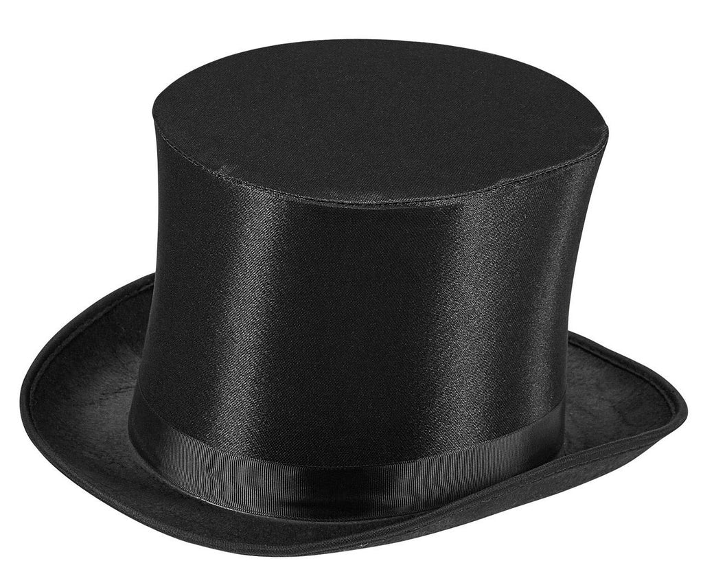 Schwarzer Zylinder aus Satin – Bild 1 | LuxeStyle