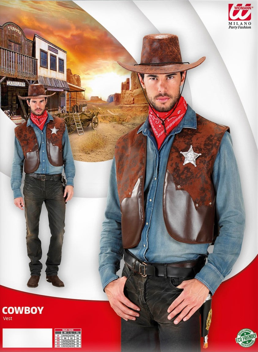 Cowboygilet · Gr. M/L