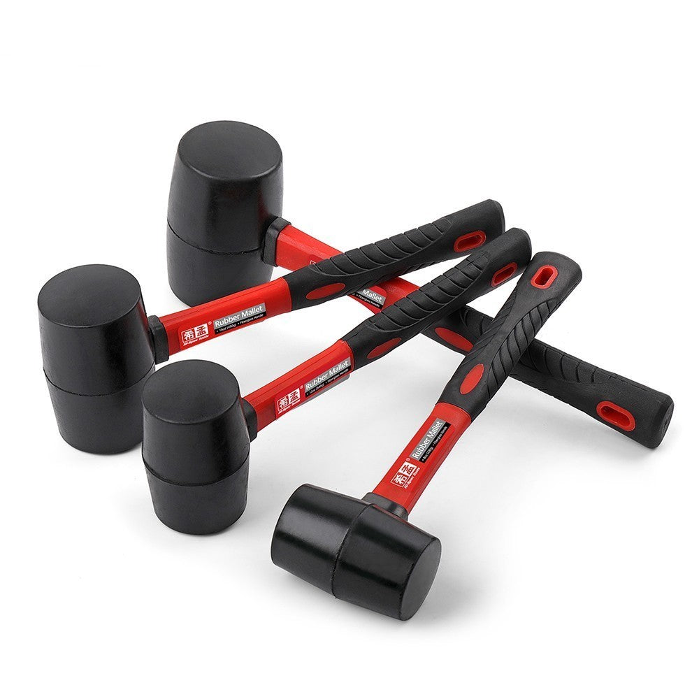 Gummihammer mit Rundkopf, 8–24 oz, 200 mm – Bild 2 | LuxeStyle
