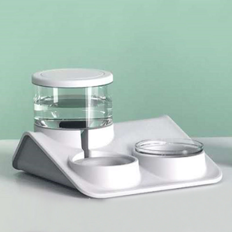 Doppelnapf mit Trinkbrunnen für Haustiere – Bild 2 | LuxeStyle