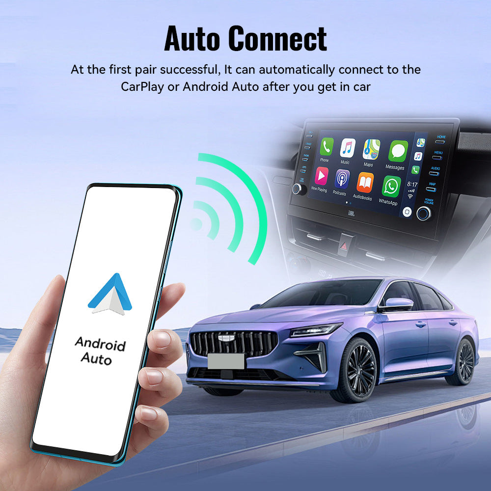 Mini 2-in-1 CarPlay USB Interface Wireless
