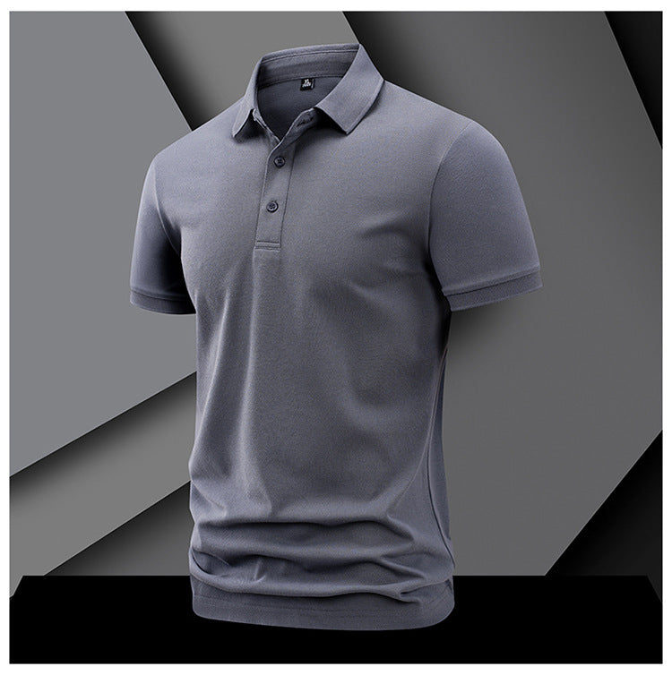 Legeres Kurzarm-Polohemd mit Revers