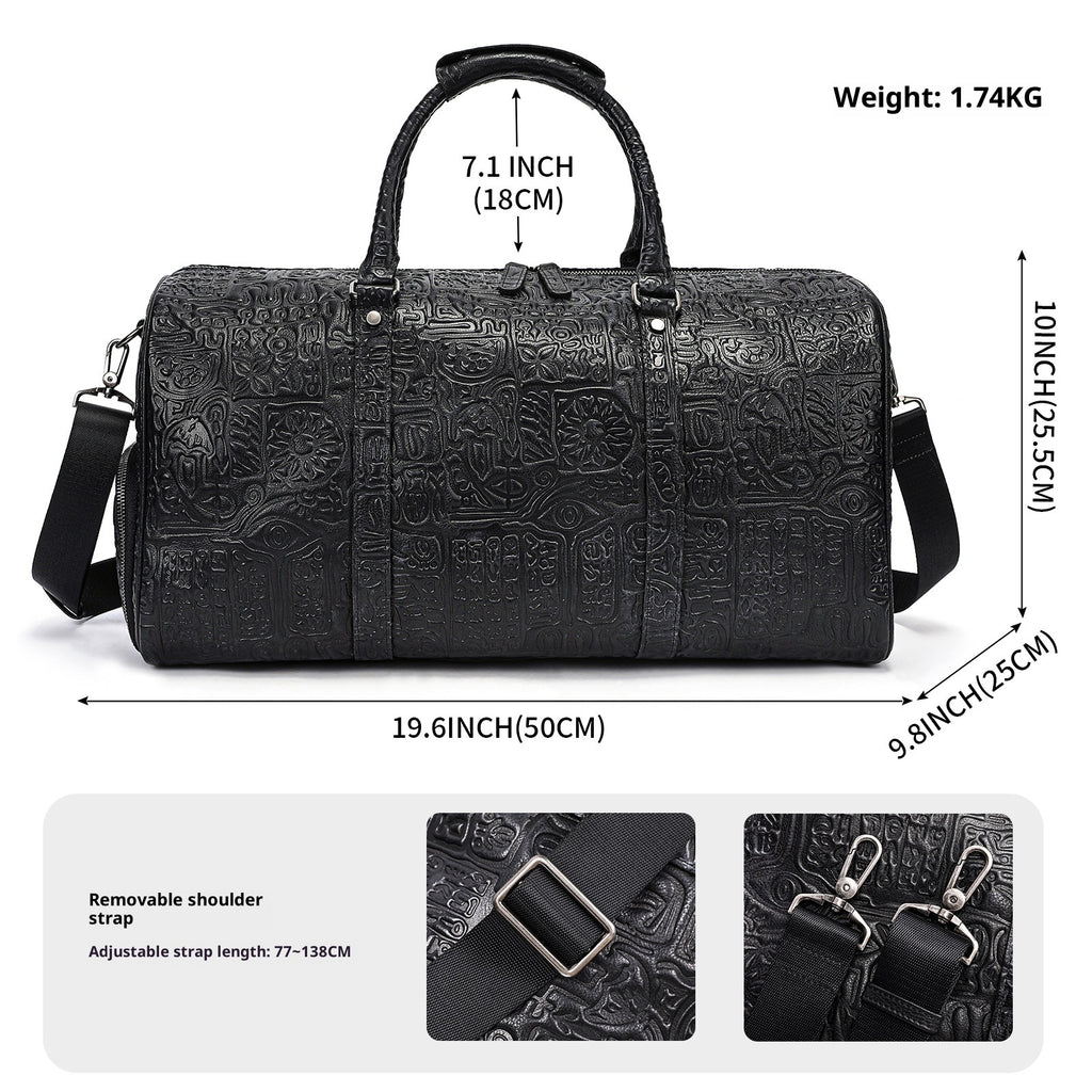 Retro Präge-Design Handtasche für Herren