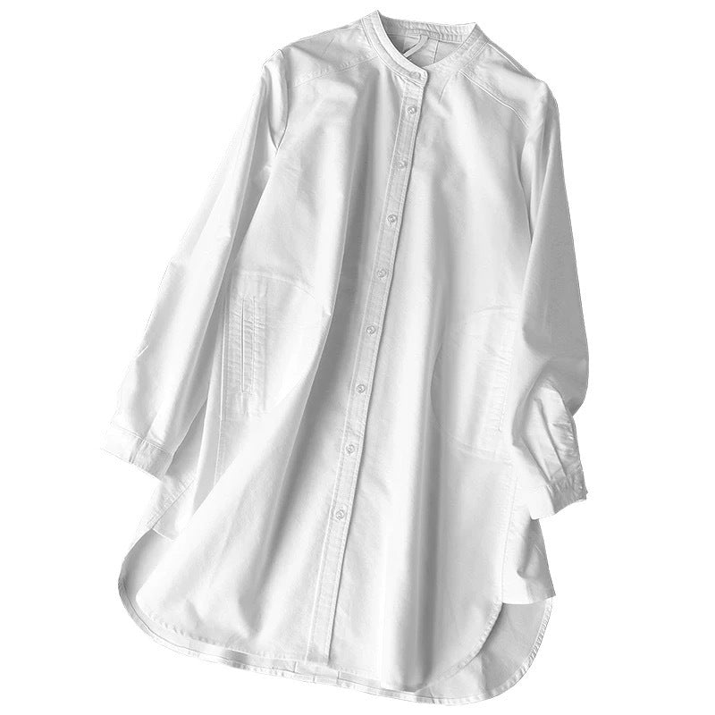Französisches Langarmshirt für Damen, Weiss