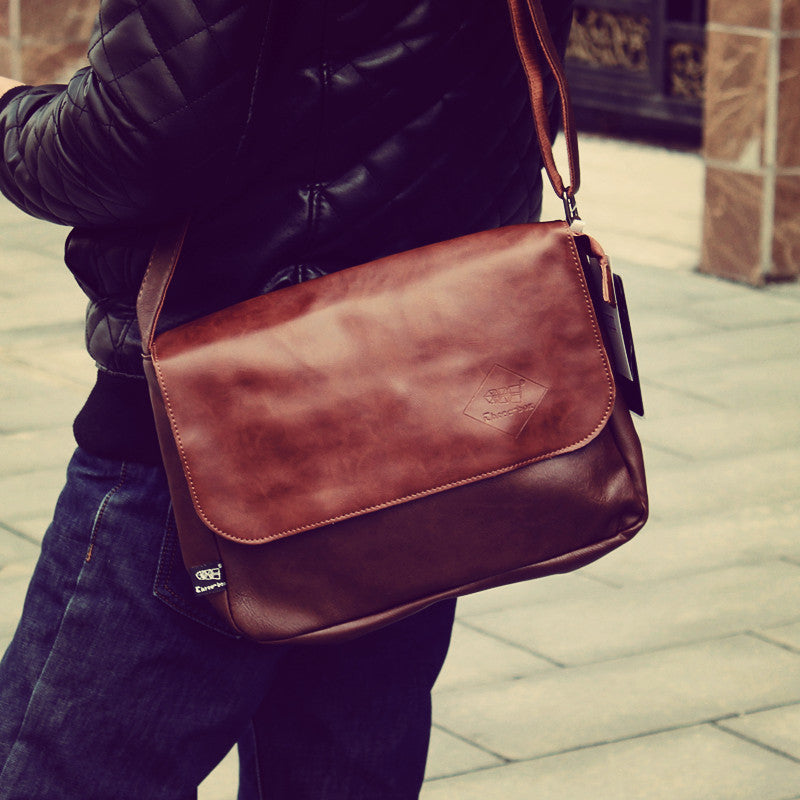Crossbody-Schultertasche für Herren – Bild 8 | LuxeStyle