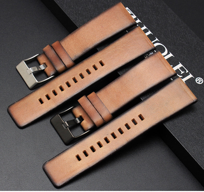 Lederarmbanduhr mit Vintage-Rindsleder | LuxeStyle