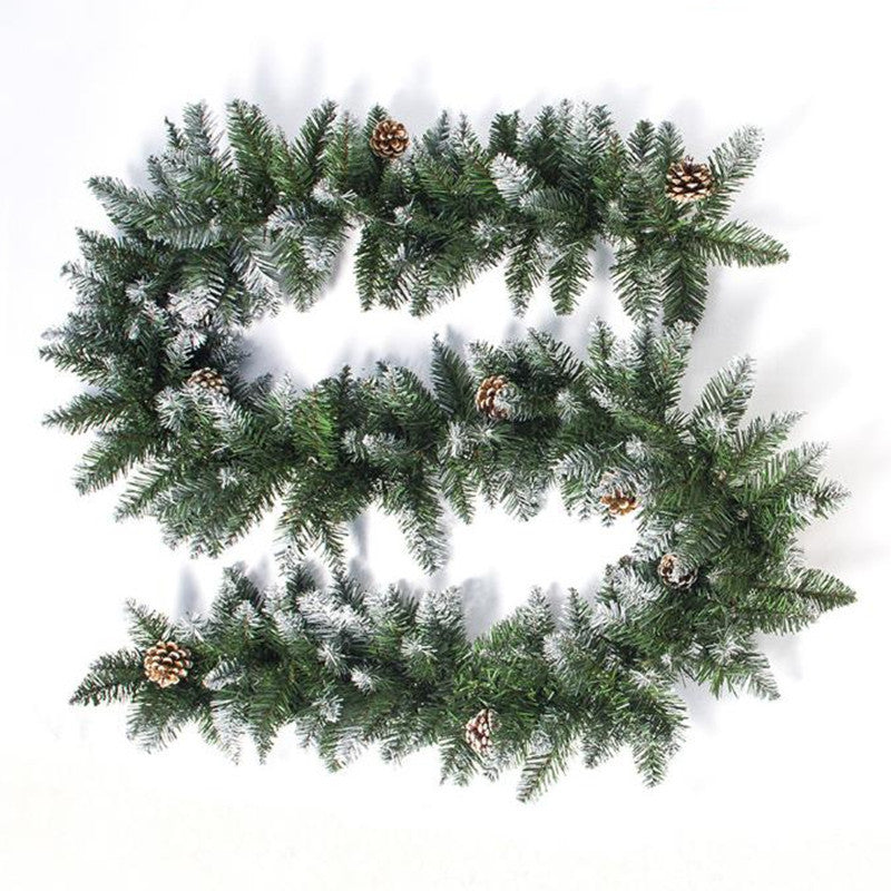 Weihnachtsgirlande mit Kiefernzapfen, 2.7 m – Bild 2 | LuxeStyle