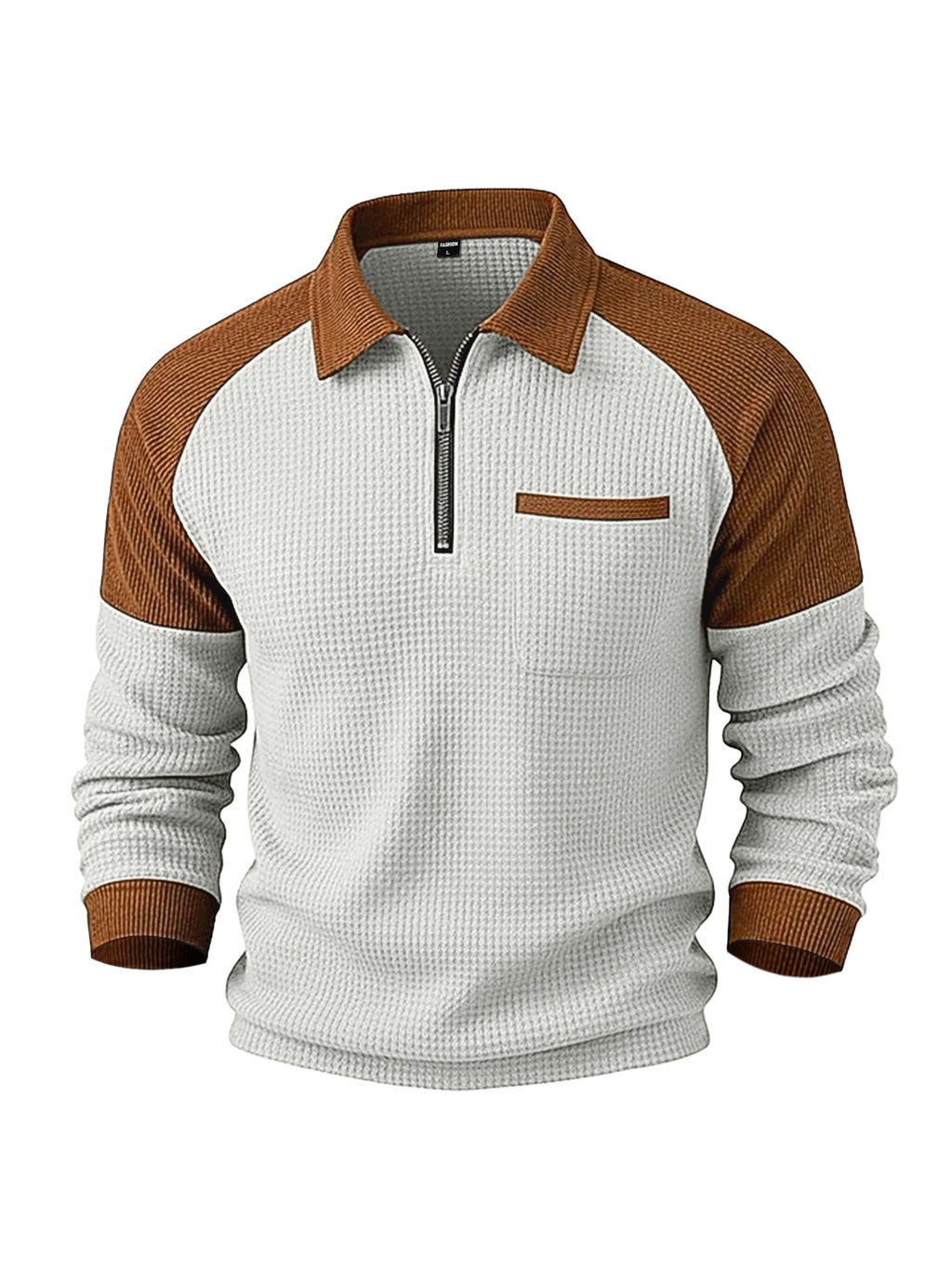 Halbzip-Polo für Herren