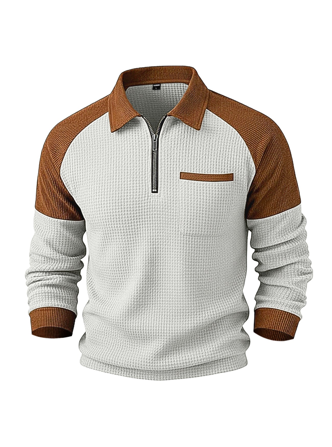 Halbzip-Polo für Herren