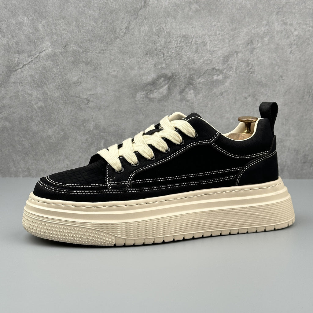 Minimalistische Chunky Sohlen Freizeitschuhe