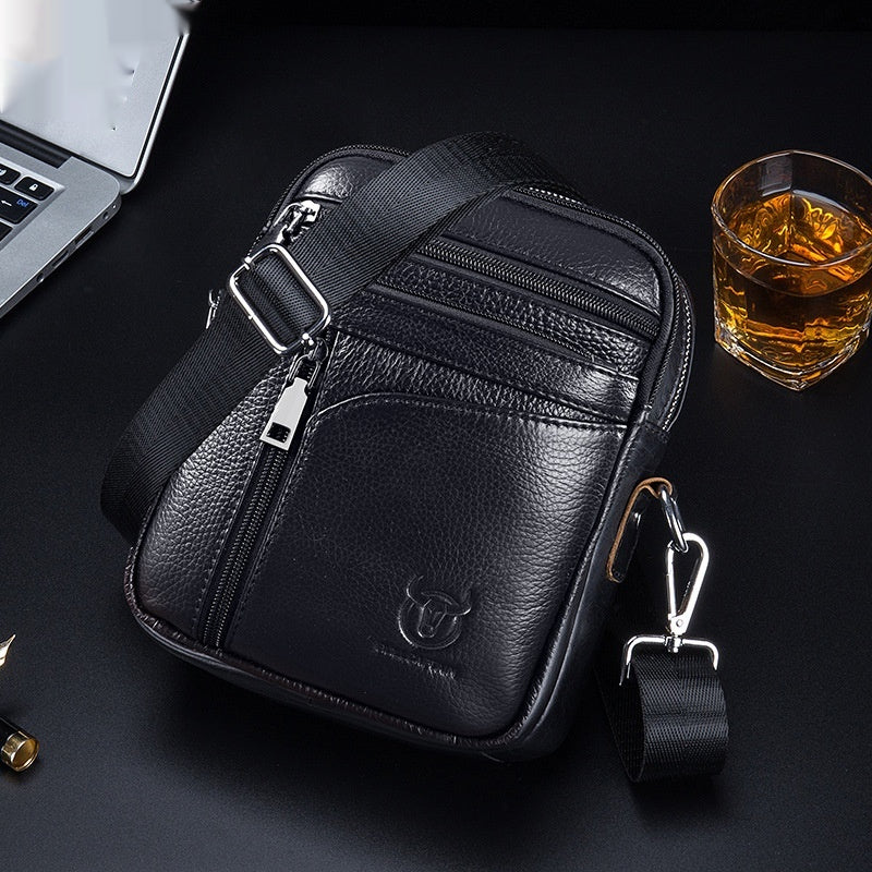 Lederschultertasche für Business – Bild 3 | LuxeStyle