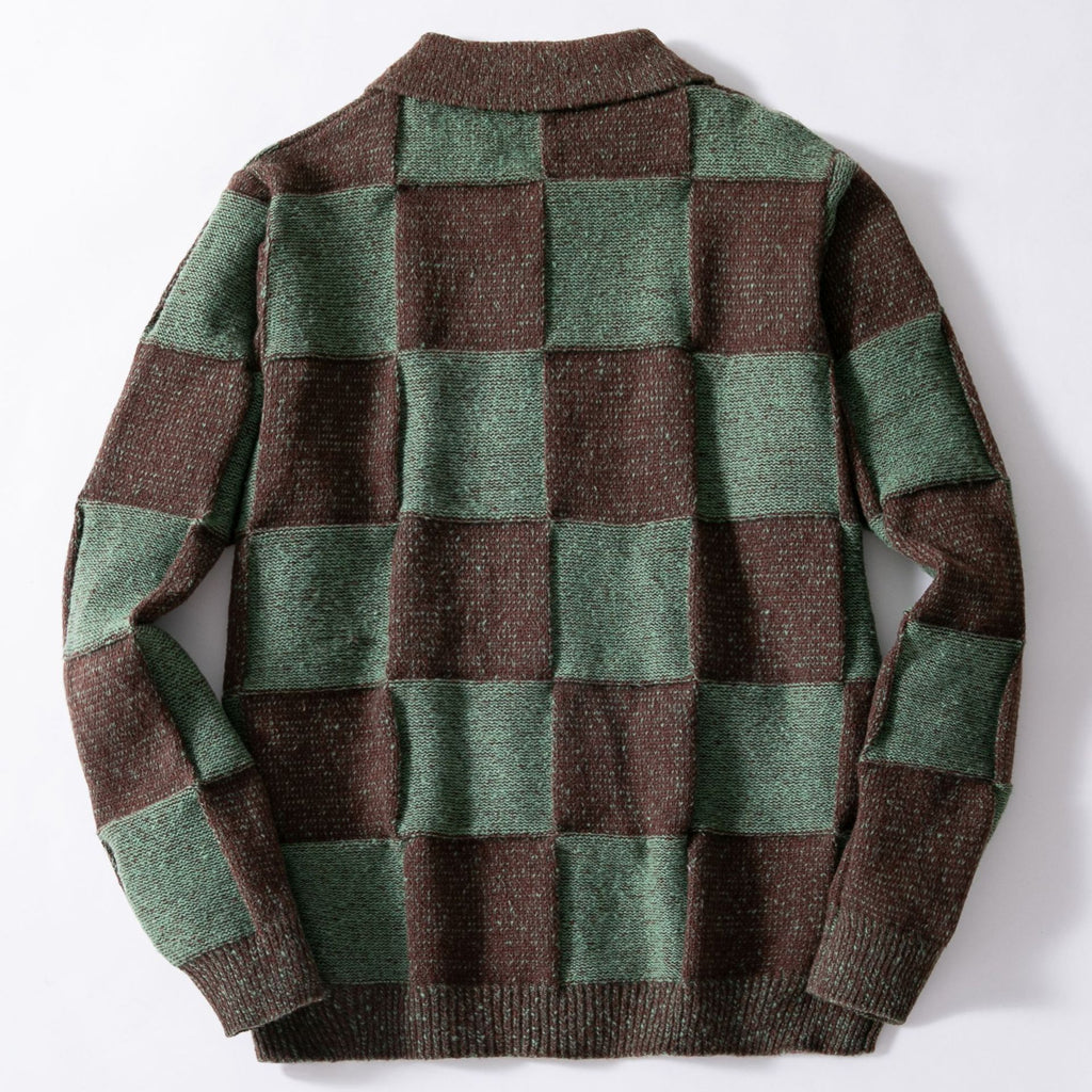 Klassischer Herren-Cardigan im Herbst-Look