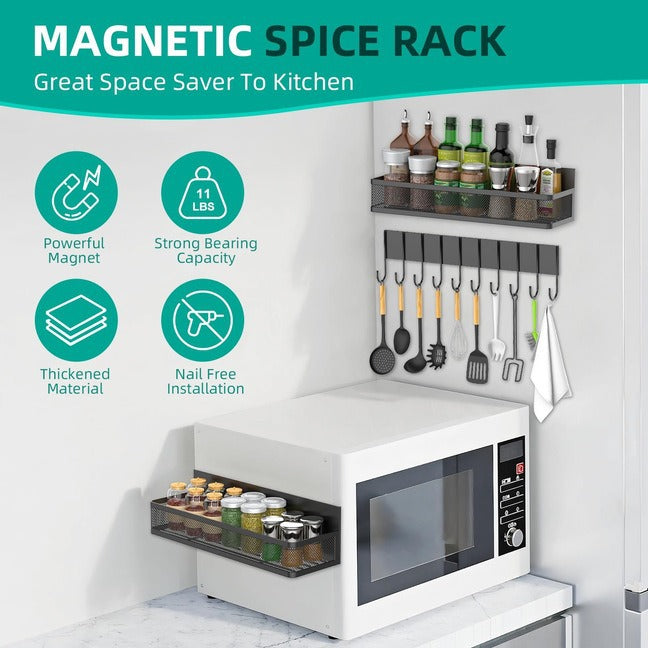 Magnetischer Mesh-Regal für Sojasauce | LuxeStyle