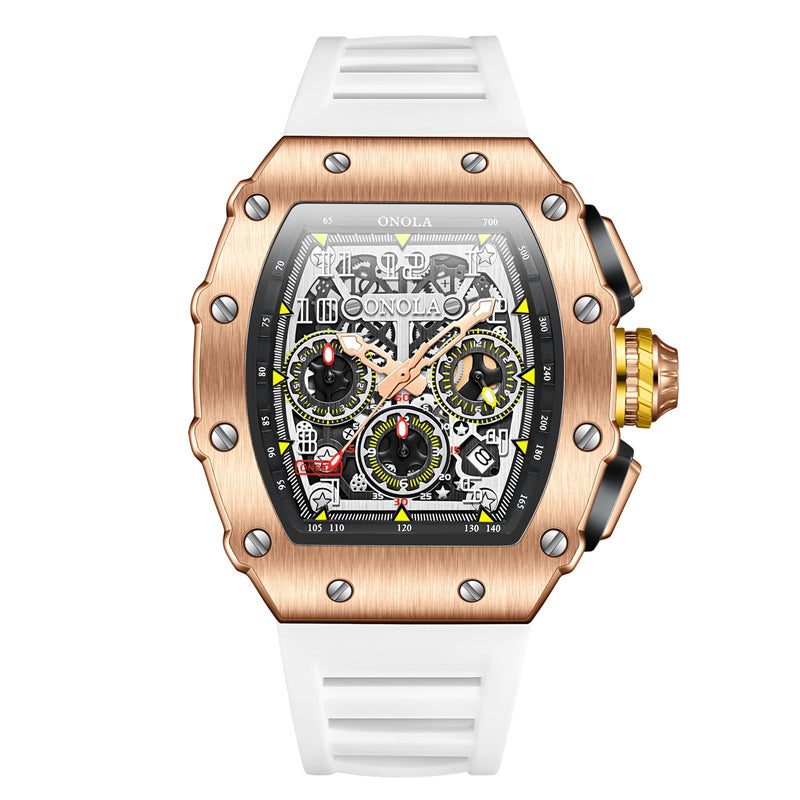 Silikonarmbanduhr – Bild 1 | LuxeStyle