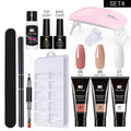 Manicure Gel-Set für Nagelverlängerung