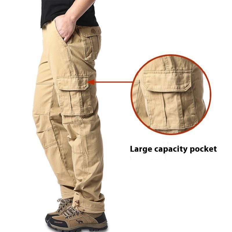 Herren-Cargo-Hosen mit mehreren Taschen