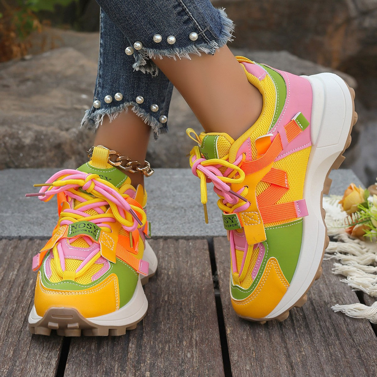 Atmungsaktive Allround-Schuhe mit weicher Sohle