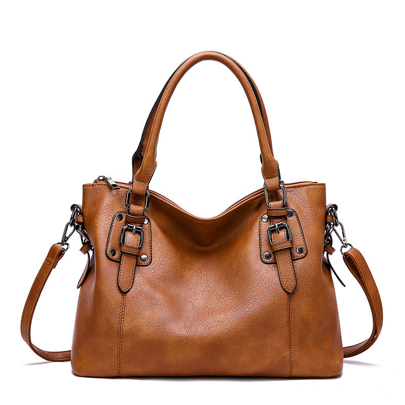 Retro-Schultertasche mit viel Stauraum – Bild 11 | LuxeStyle