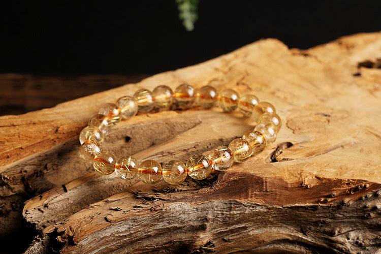9 mm Golden Hair Quartz Armband – Bild 6 | LuxeStyle