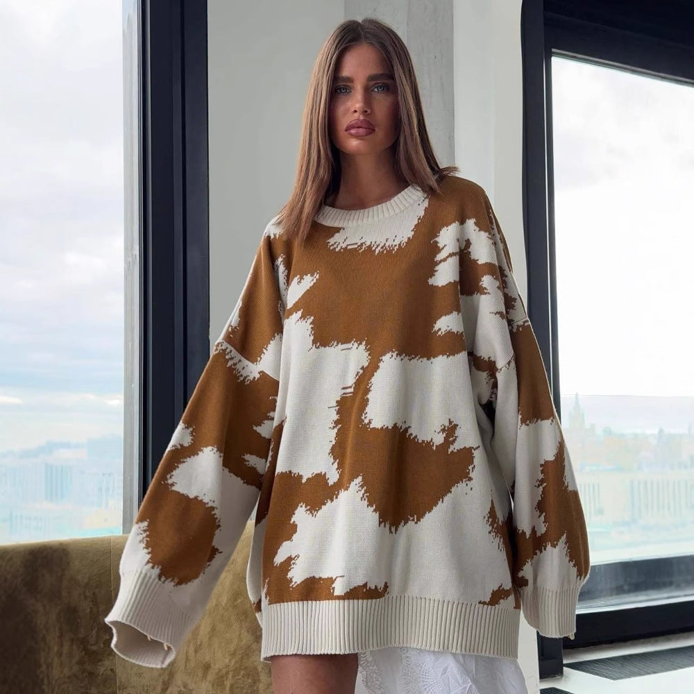 Vielseitiger Oversize Pullover für Damen