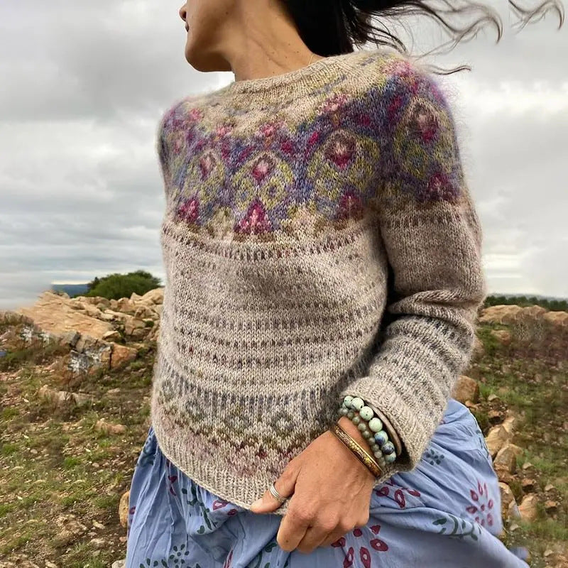 Damen Digitaldruck Pullover