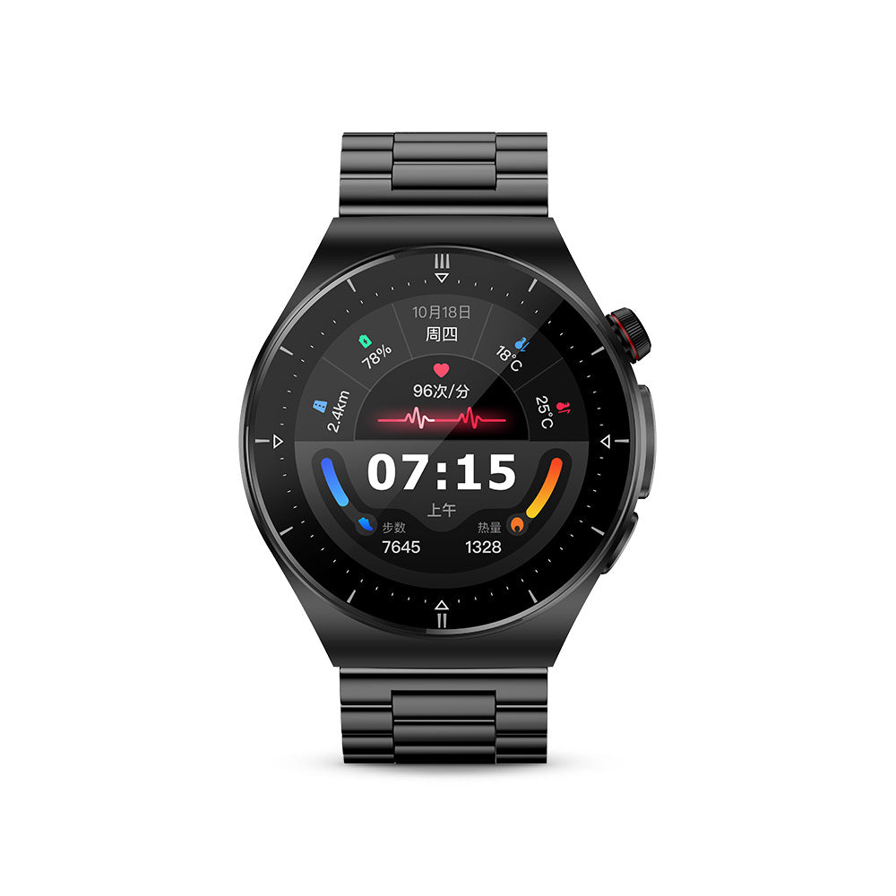 Smartwatch mit Herzfrequenz und Anruffunktion