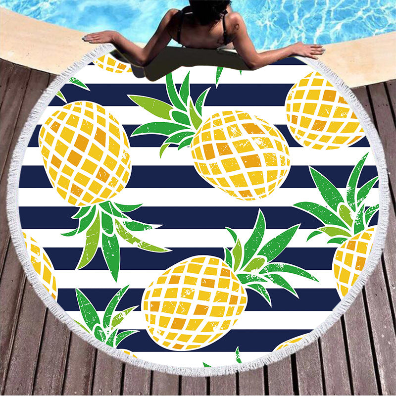 Rundes Strandtuch 150 × 150 cm – Bild 12 | LuxeStyle