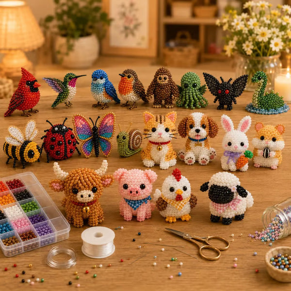 DIY Tierperlen-Set