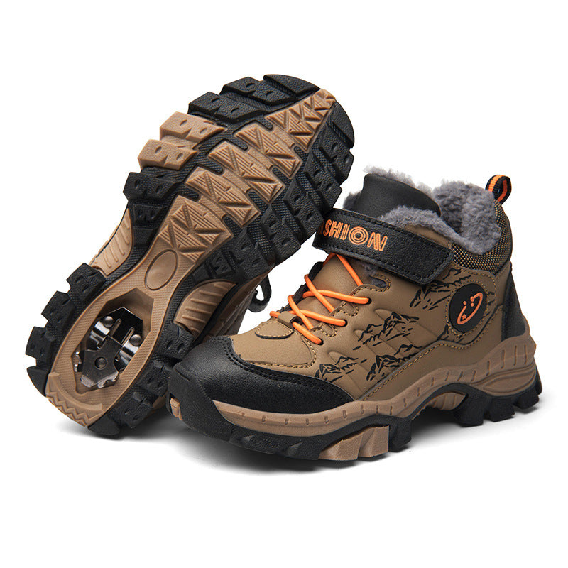 Kinder-Wanderschuhe aus Baumwolle