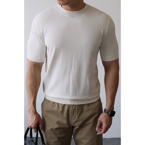 Anzug mit Eisseide-T-Shirt