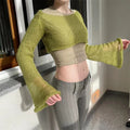 Strickpullover mit Laternenärmeln – Bild 3 | LuxeStyle