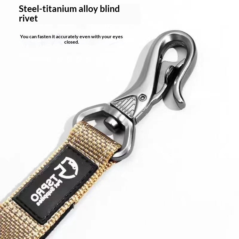 Schockabsorbierende Leine für grosse Hunde