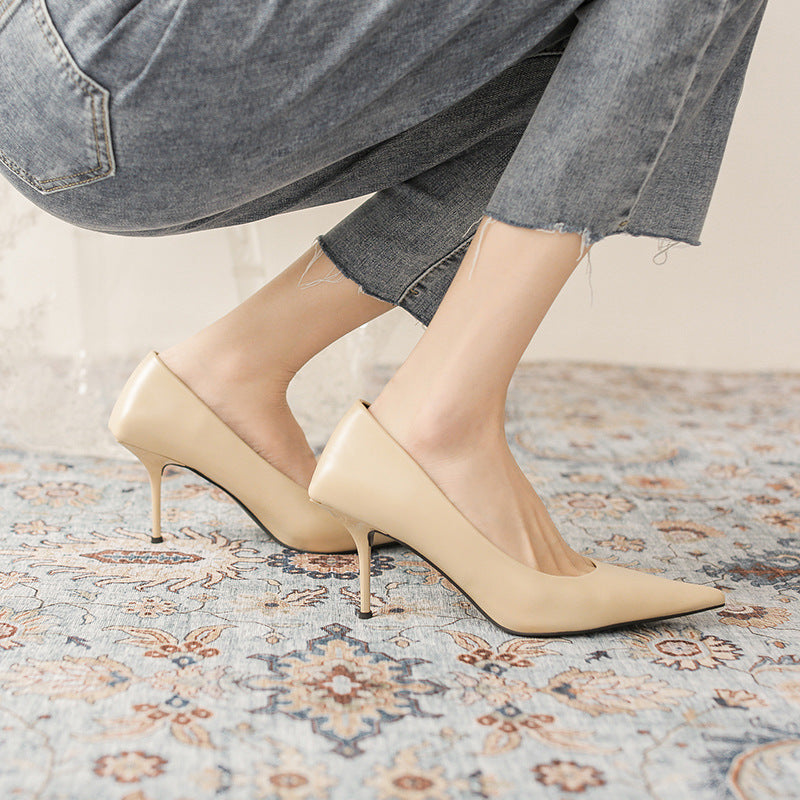 Elegante Stiletto-Pumps mit spitzer Zehe