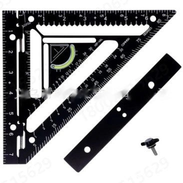 Aluminium Lineal mit Klemmblock